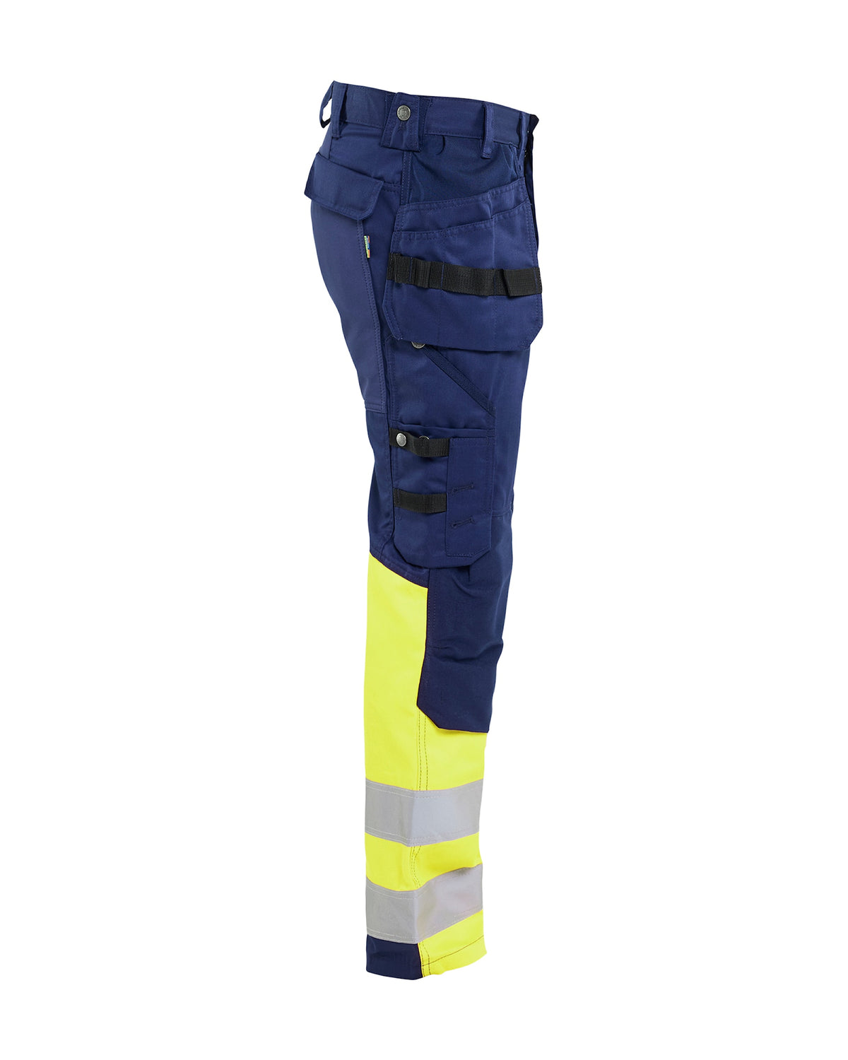 Blåkläder 1558 Warnschutz Stretch Handwerkerhose – marine/gelb