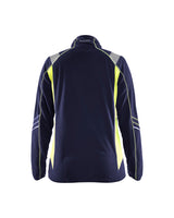 Blåkläder Damen 4973 Microfleece Jacke – marine/gelb
