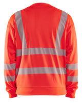 Blåkläder 3562 Warnschutz Sweatshirt Kl. 3 – rot