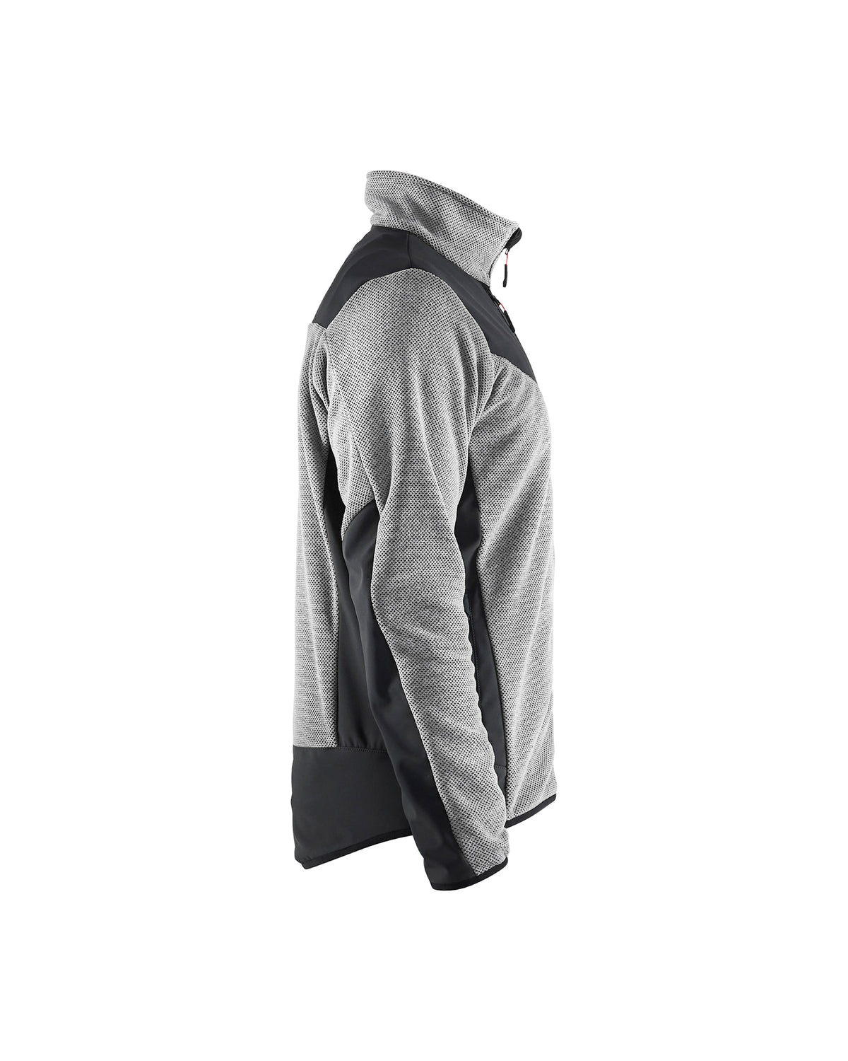 Blåkläder 5942 Strickjacke – grau-melange/schwarz