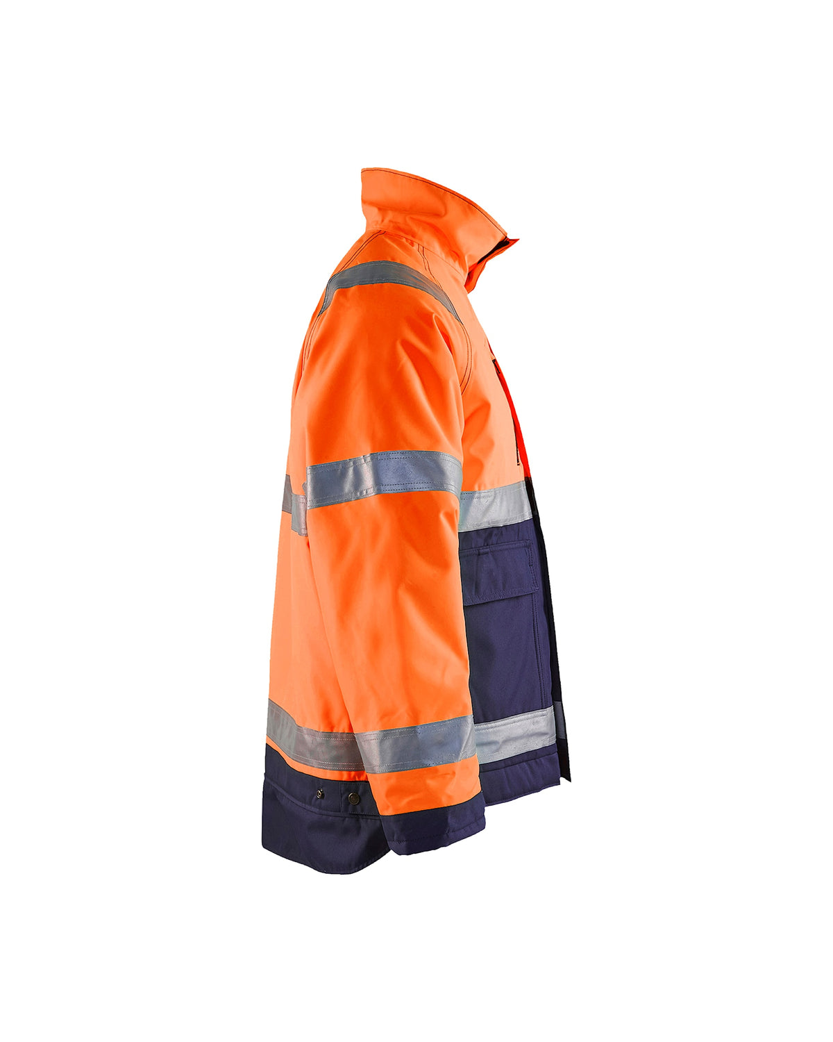 Blåkläder 4827 Warnschutz-Winterjacke – orange/marine