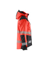 Blåkläder Damen 4456 Warnschutz Winterjacke Kl 2 – rot/schwarz