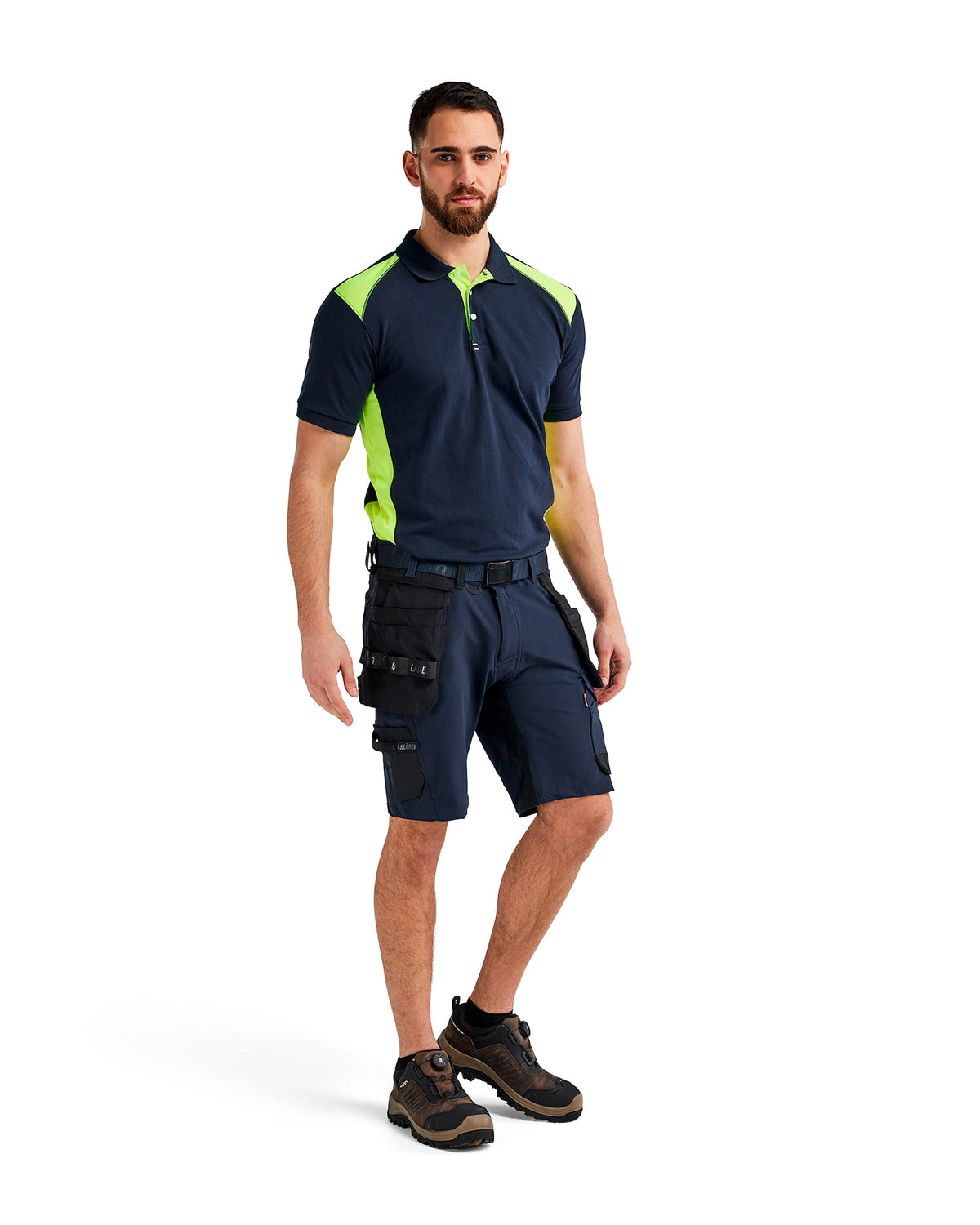Blåkläder 1702 Arbeitsshorts – dunkelmarine/schwarz