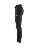 Blåkläder Damen 7166 Service Arbeitshose – schwarz/rot