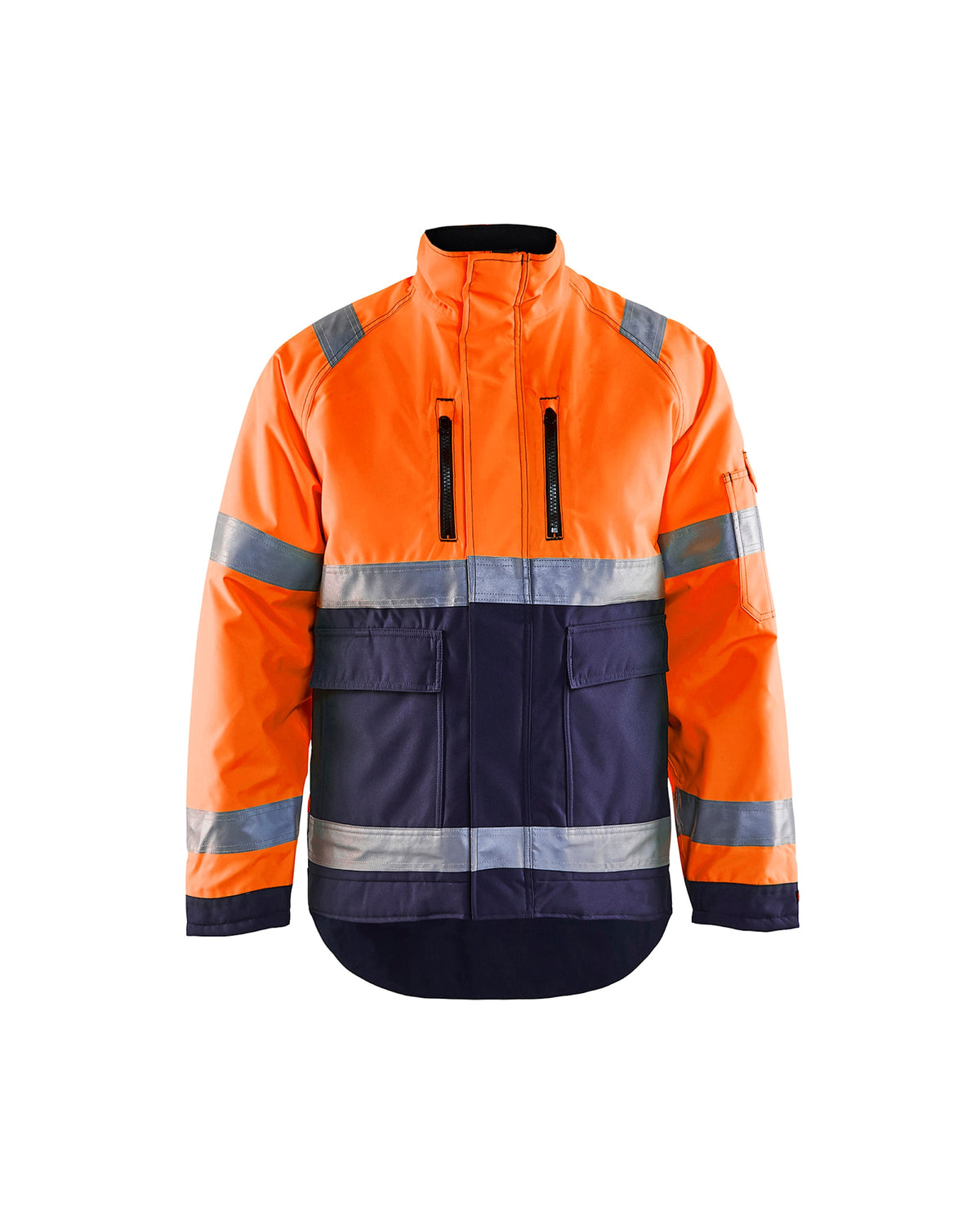 Blåkläder 4827 Warnschutz-Winterjacke – orange/marine