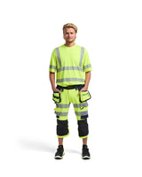 Blåkläder 3420 Warnschutz T-Shirt mit UV-Schutz – gelb