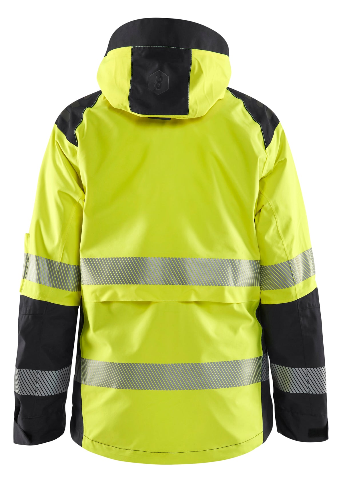 Blåkläder Damen 4436 Warnschutz Regenjacke Kl. 2 – gelb/schwarz