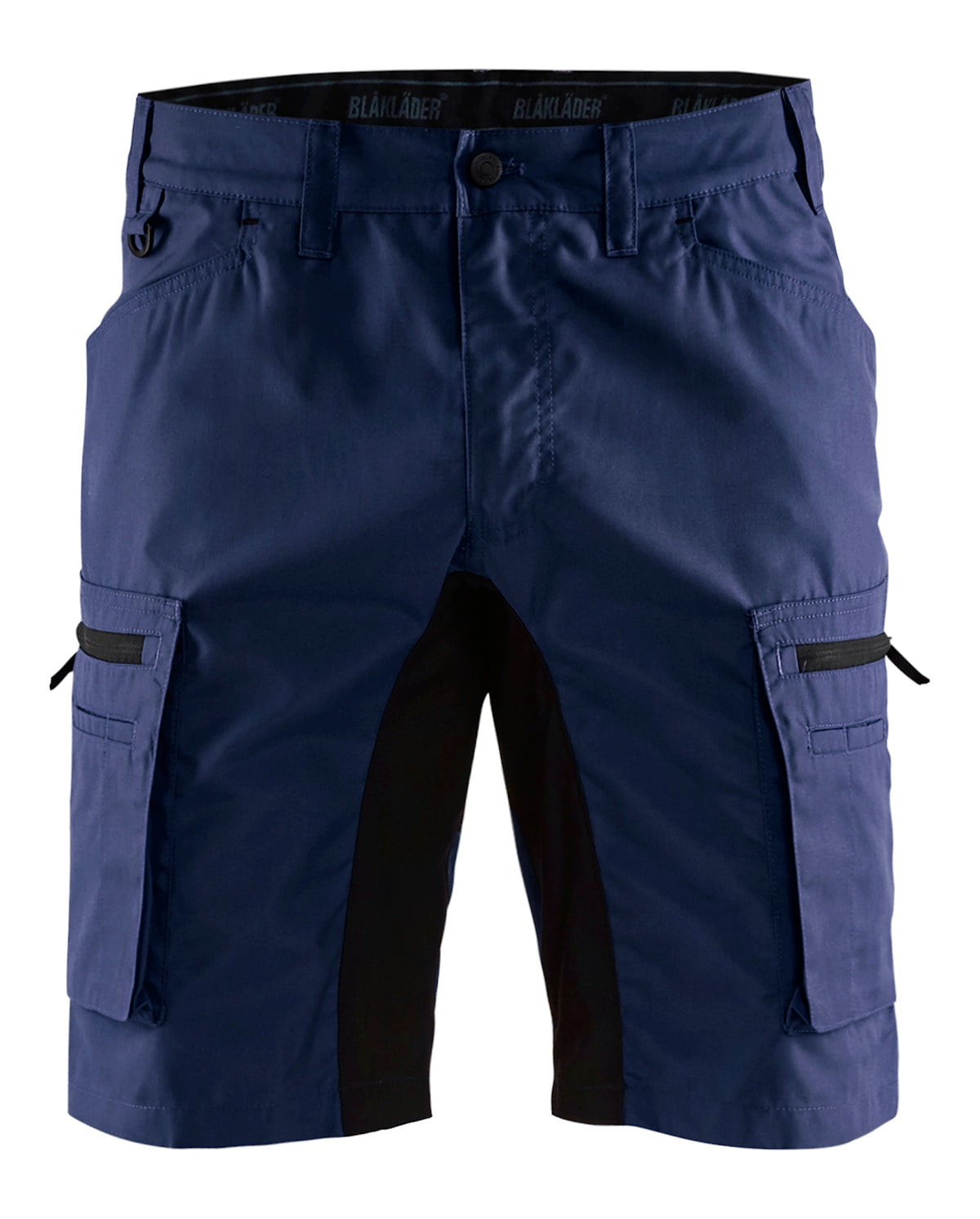 Blåkläder 1449 Service-Shorts Stretch – marine/schwarz