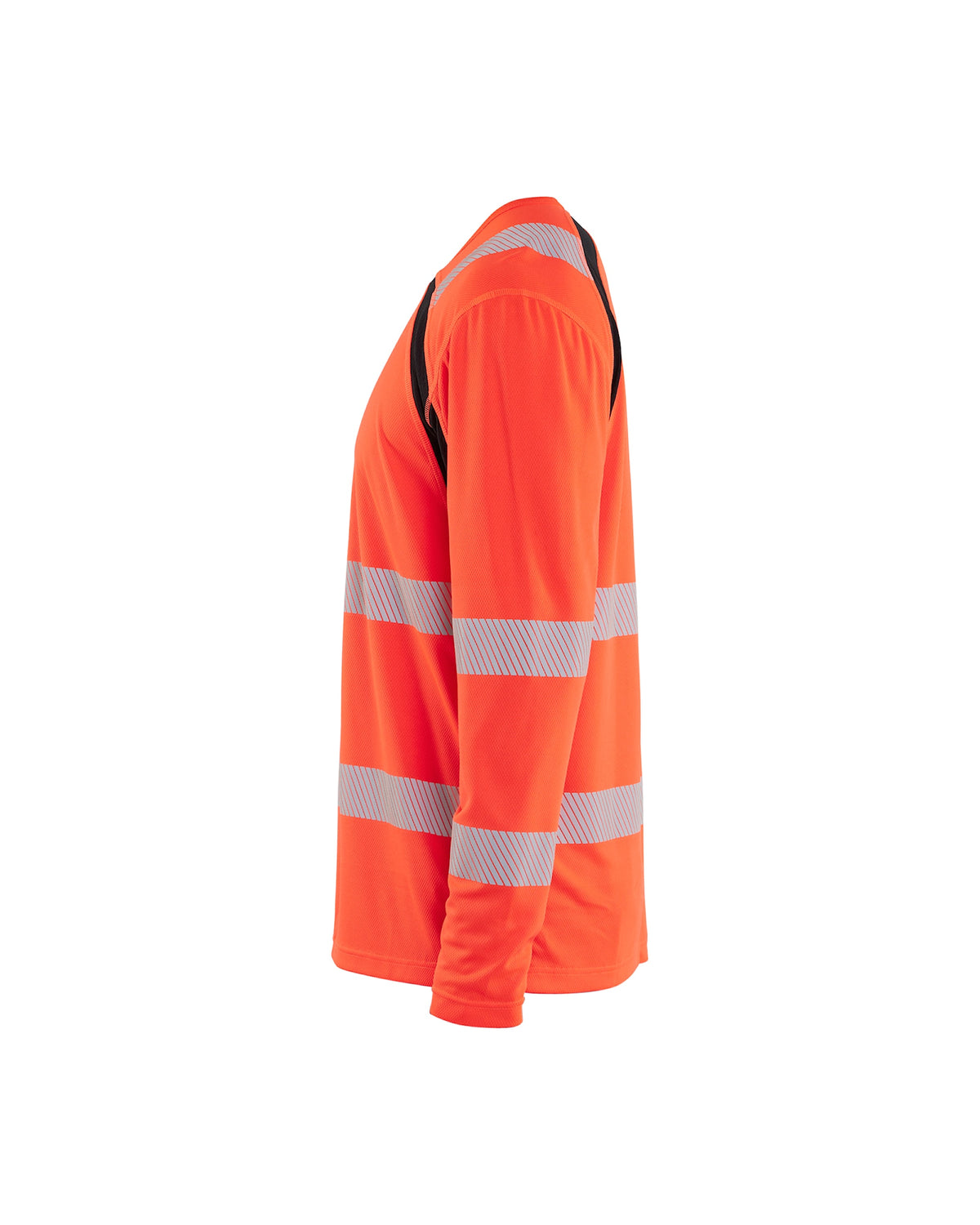 Blåkläder 3599 Warnschutz UV Langarmshirt – rot/schwarz