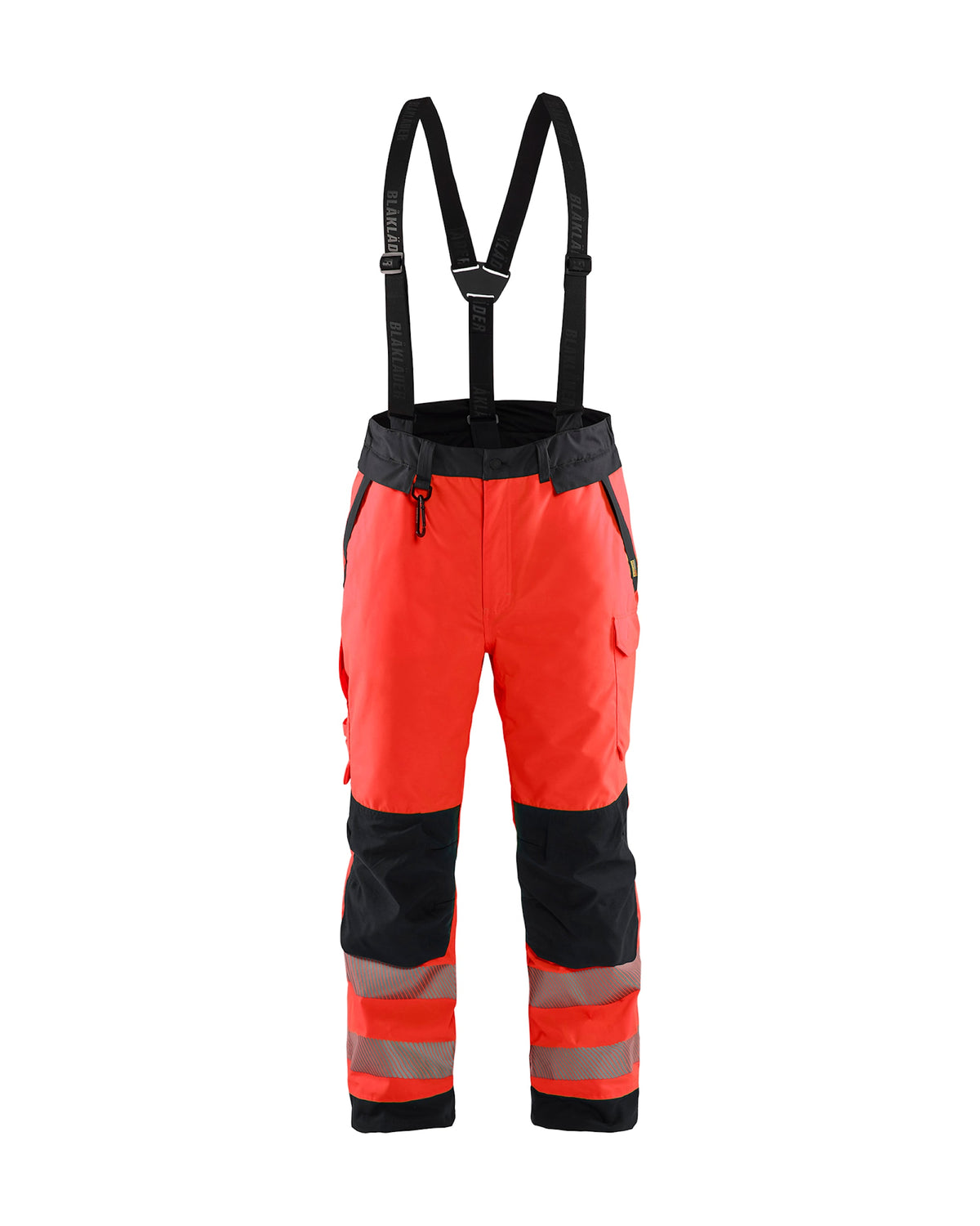 Blåkläder 1875 Warnschutz Winterhose – rot/schwarz