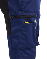 Blåkläder 1449 Service-Shorts Stretch – marine/schwarz