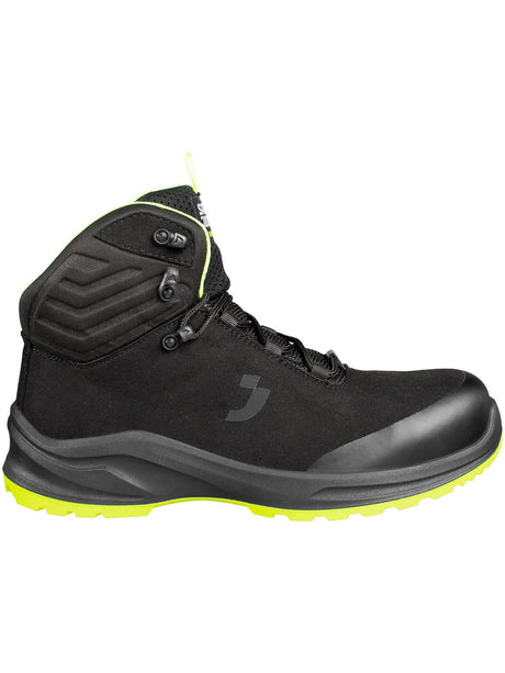 Safety Jogger Modulo Mid Sicherheitsstiefel schwarz/grün