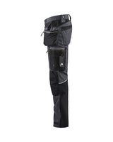 Blåkläder 1599 Canvas Stretch Handwerkerhose – dunkelgrau/schwarz