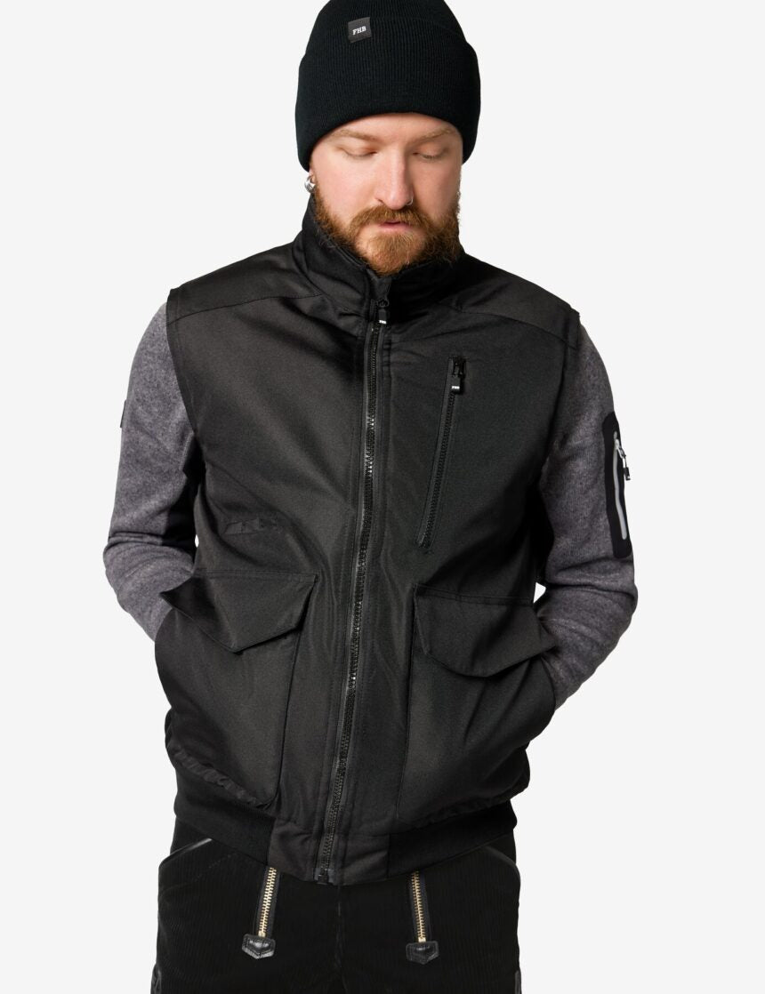Arbeitsweste "GUIDO" - FHB® schwarz