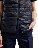 Blåkläder Damen 3864 Unite Steppweste – schwarz/dunkelmarine