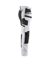 Blåkläder Damen 7910 Malerhose mit Stretch weiß – weiß