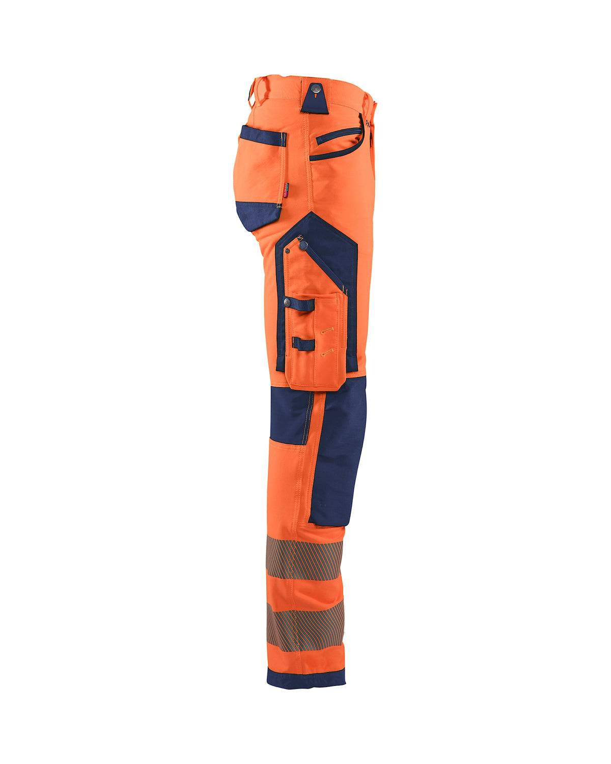 Blåkläder 1197 Warnschutz Stretch-Bundhose Kl. 2 – orange/marine