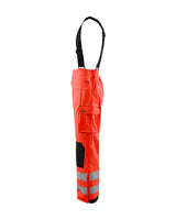 Blåkläder 1302 Level 2 Warnschutz-Regenhose – rot