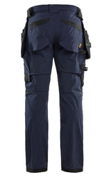 Blåkläder 1720 Stretch Handwerkerhose schwarz – dunkelmarine/schwarz
