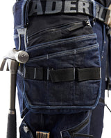 Blåkläder X1900 Stretch Jeans-Handwerkerhose – marine/schwarz