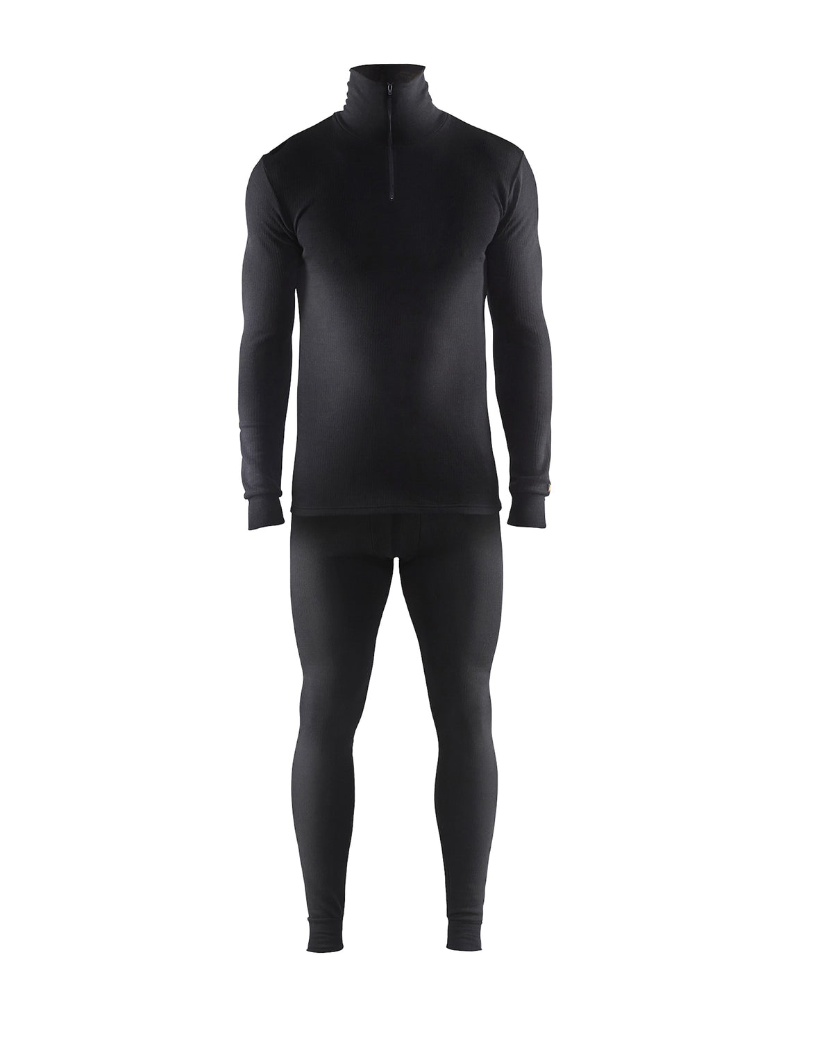 Blåkläder langarm mit Merino 4891 Warm Unterhemd schwarz – schwarz