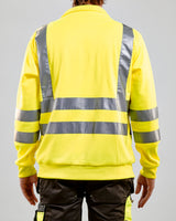 Blåkläder 3358 Warnschutz Sweatjacke – gelb