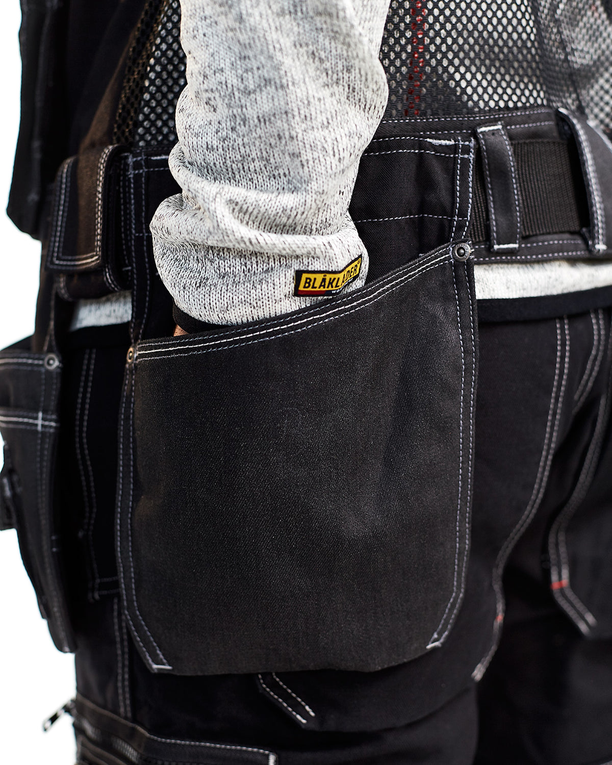 Blåkläder 3119 X1900 Montageweste schwarz – schwarz