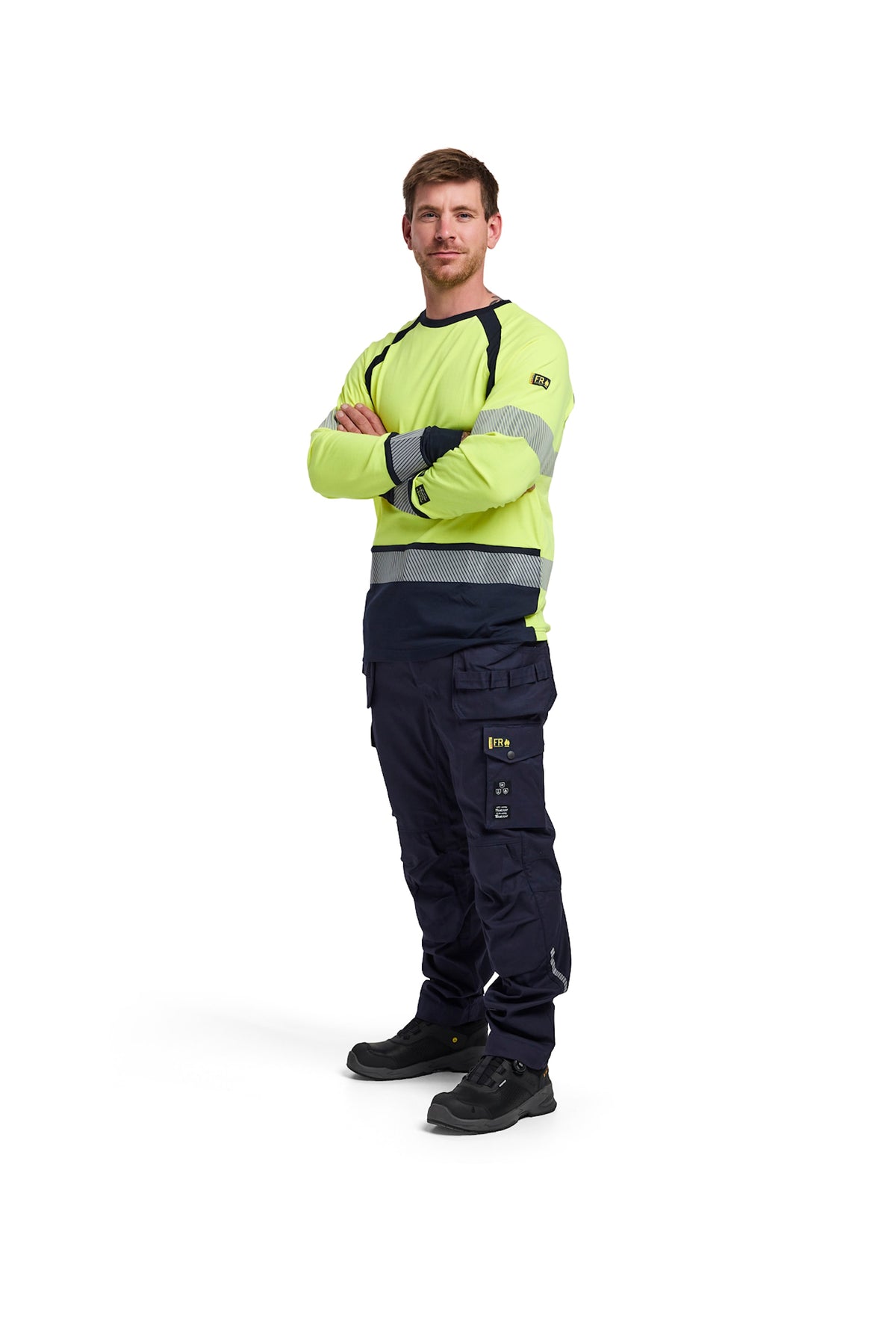 Blåkläder 3436 Multinorm Langarmshirt gelb – gelb
