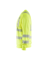Blåkläder 3562 Warnschutz Sweatshirt Kl. 3 – gelb