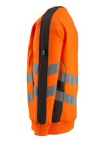 Mascot Wigton Safe Supreme Warn-Sweatshirt – warnorange/anthrazit