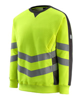 Mascot Wigton Safe Supreme Warn-Sweatshirt – gelb/schwarz