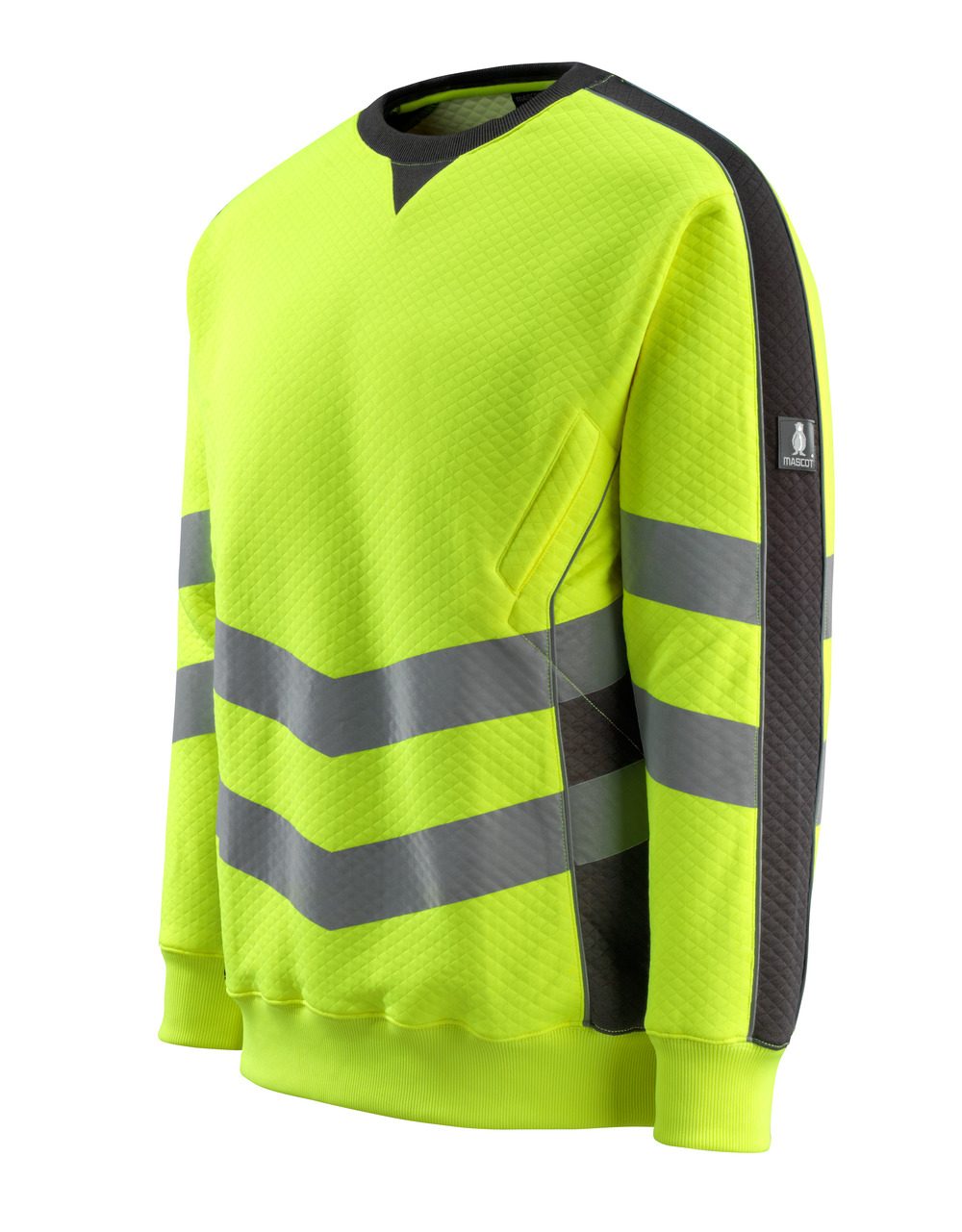 Mascot Wigton Safe Supreme Warn-Sweatshirt – gelb/schwarz