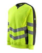 Mascot Wigton Safe Supreme Warn-Sweatshirt – gelb/schwarz
