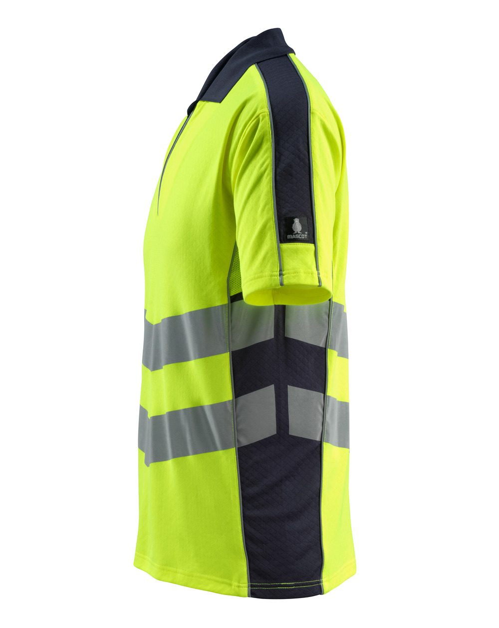Mascot Murton Safe Supreme Warn-Polo-Shirt – gelb/schwarzblau