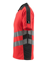 Mascot Murton Safe Supreme Warn-Polo-Shirt – rot/anthrazit