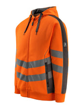 Mascot Corby Safe Supreme Warn-Kapuzensweater – warnorange/anthrazit