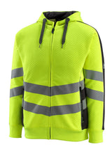 Mascot Corby Safe Supreme Warn-Kapuzensweater – gelb/schwarz
