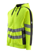 Mascot Corby Safe Supreme Warn-Kapuzensweater – gelb/schwarz