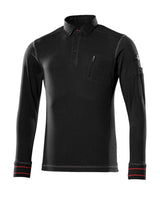 Mascot IOS Frontline Polo-Sweatshirt – schwarz