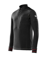 Mascot IOS Frontline Polo-Sweatshirt – schwarz