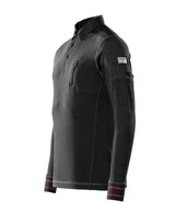 Mascot IOS Frontline Polo-Sweatshirt – schwarz