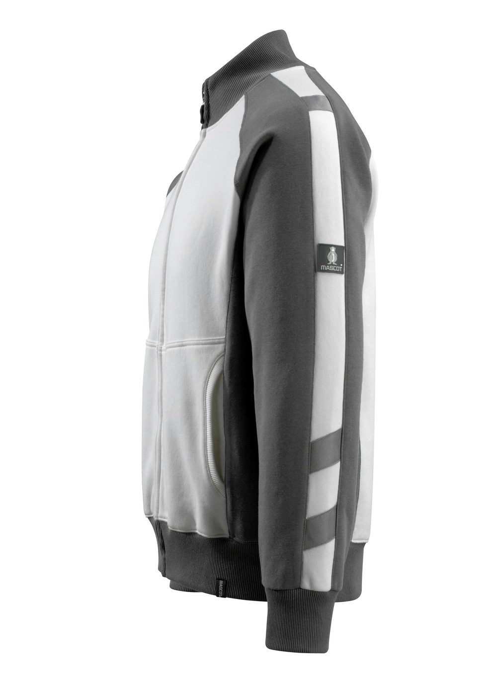 Mascot Amberg Unique Sweatjacke – weiß/anthrazit