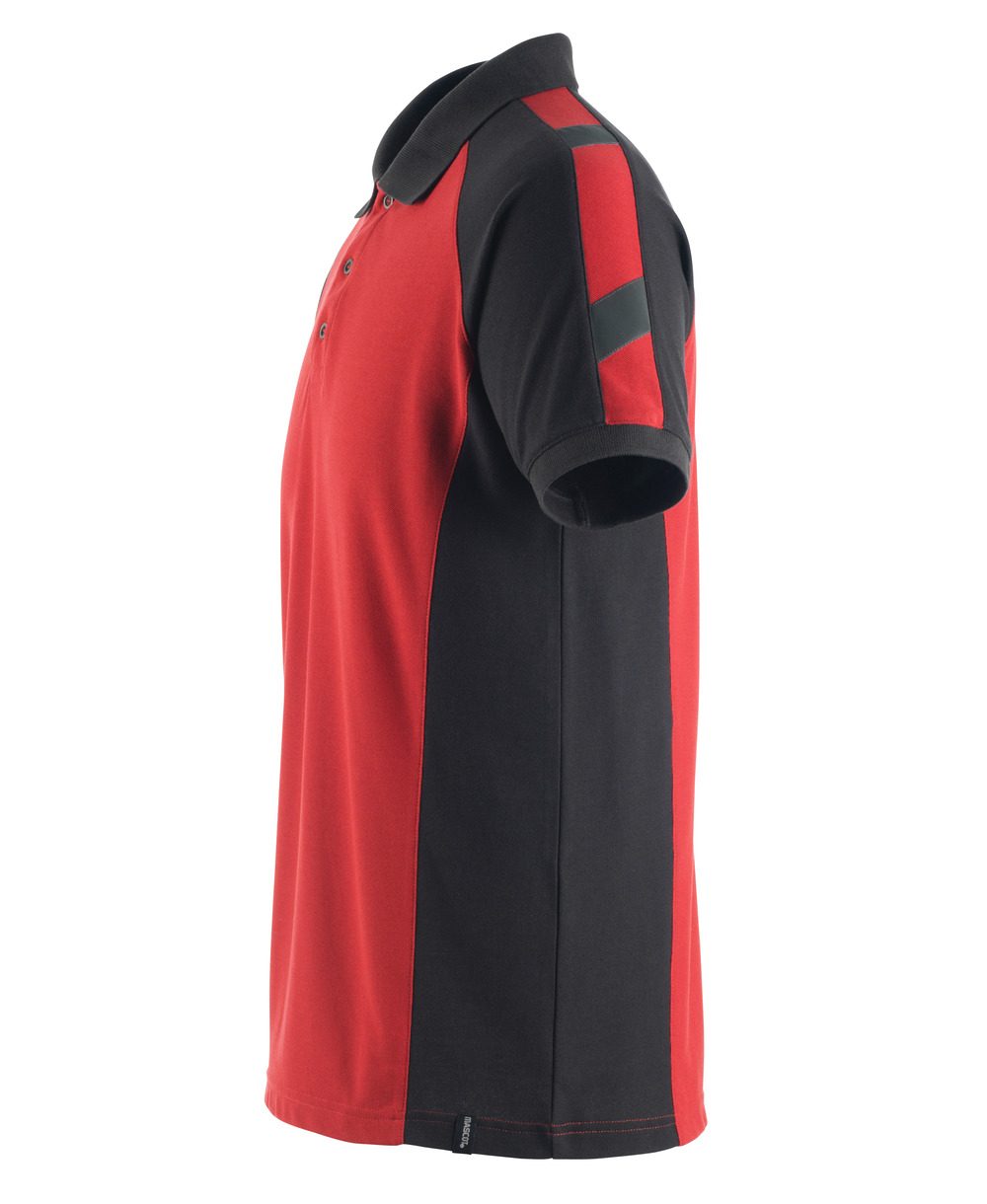 Mascot Bottrop Unique Polo-Shirt – rot/schwarz