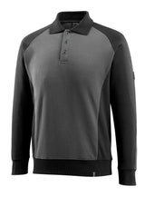 Mascot Magdeburg Unique Polosweatshirt – anthrazit/schwarz