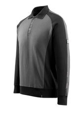 Mascot Magdeburg Unique Polosweatshirt – anthrazit/schwarz