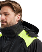 Blåkläder 4485 Warnschutz Winterparka Kl. 1 – schwarz/gelb