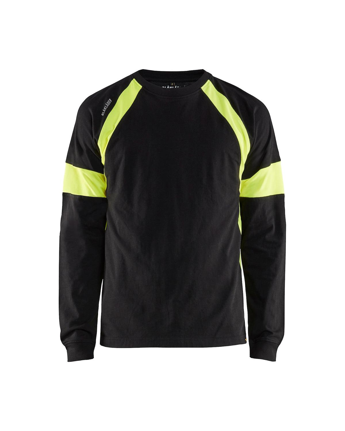 Blåkläder 3520 Langarmshirt – schwarz/gelb