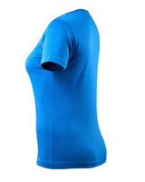 Mascot Damen Arras Crossover 220g/m² T-Shirt – azurblau