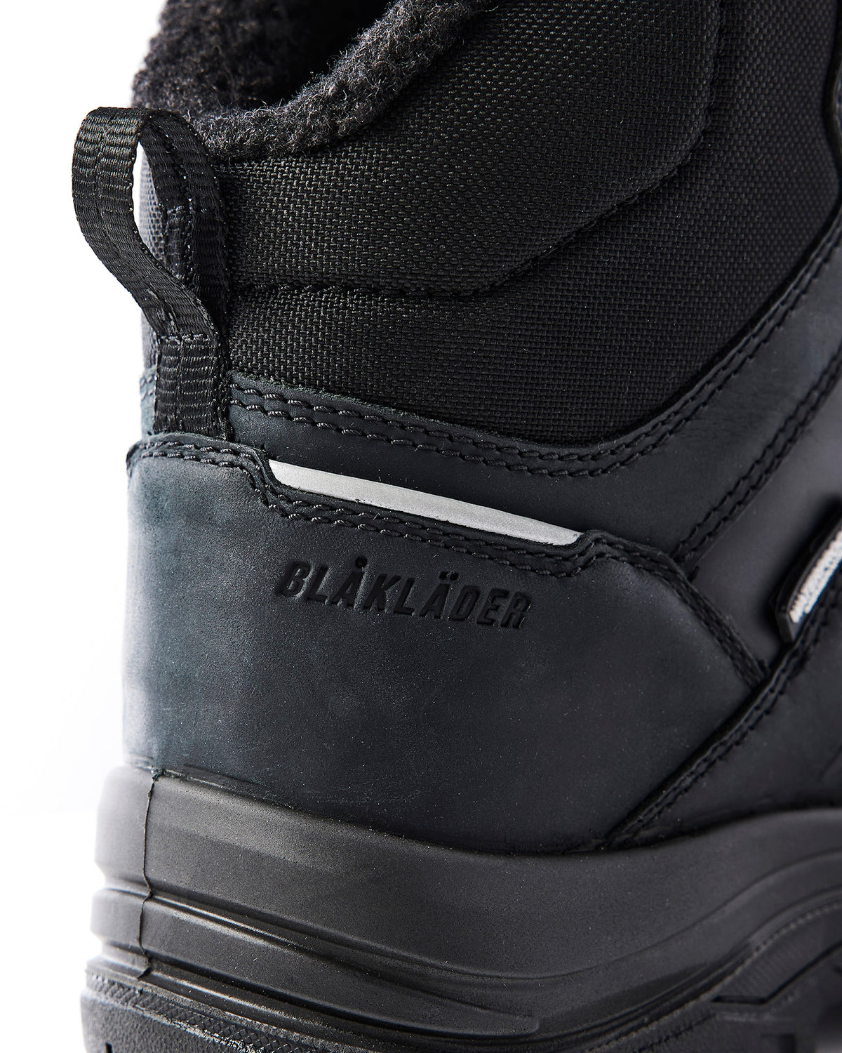 Blåkläder 2492 S3 Winter Sicherheitshochschuhe schwarz – schwarz