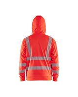Blåkläder Kl. 3 3565 Warnschutz Kapuzen-Sweatjacke – rot